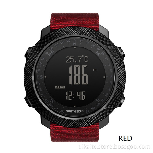 Top Brand Multi-function Sport Military Watches Waterproof Men's Wristwatch Smart Watch With Nylon Band Casual Smart Watches